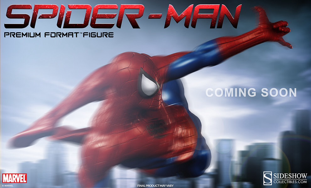 [Sideshow] Spider-Man Premium Format | Classic Costume Attachment