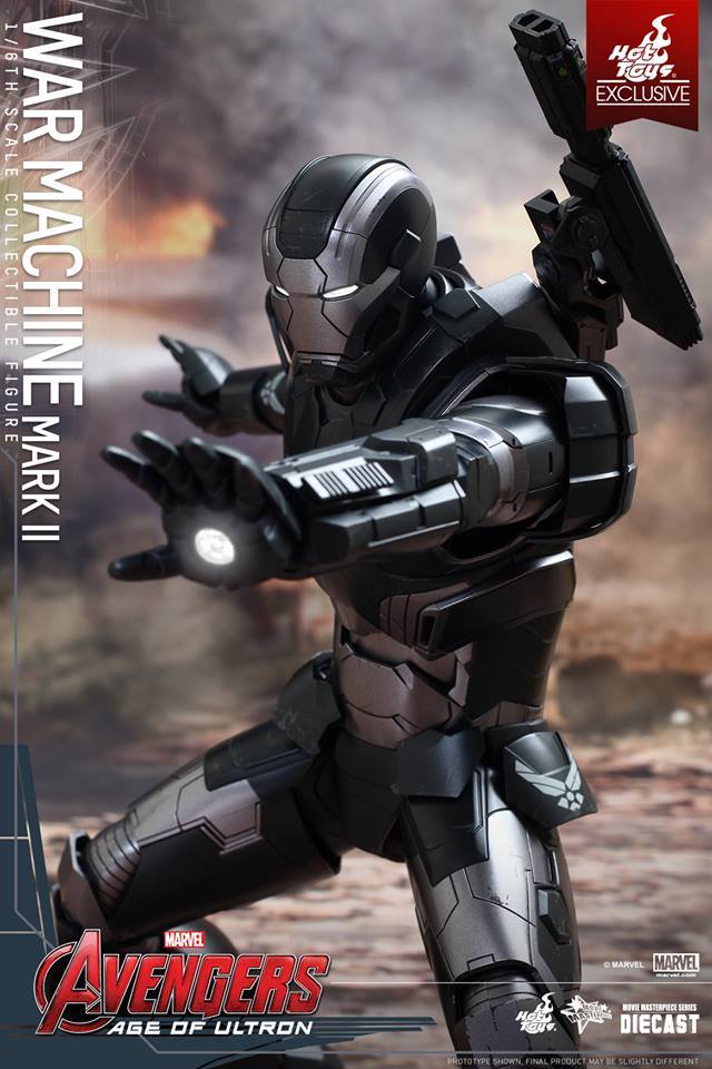 [Hot Toys] The Avengers: A Era de Ultron - War Machine Mark II 1/6 Attachment
