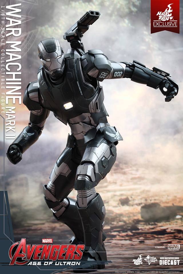 [Hot Toys] The Avengers: A Era de Ultron - War Machine Mark II 1/6 Attachment