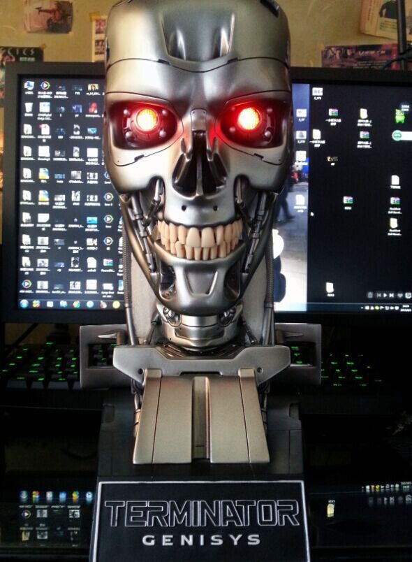 [Chronicle Collectibles] Terminator Genisys: T-800 - Life Size Bust Attachment