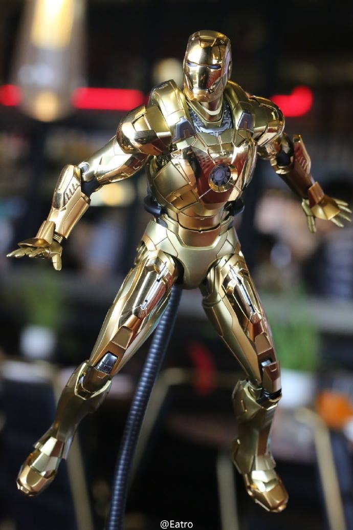 [Hot Toys] Iron Man 3: MIDAS Mark 21 (Electroplated Ver.) Collectible Figure Attachment